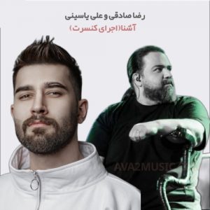 دانلود آهنگ رضا صادقی و علی یاسینی به نام آشنا (اجرای زنده کنسرت)